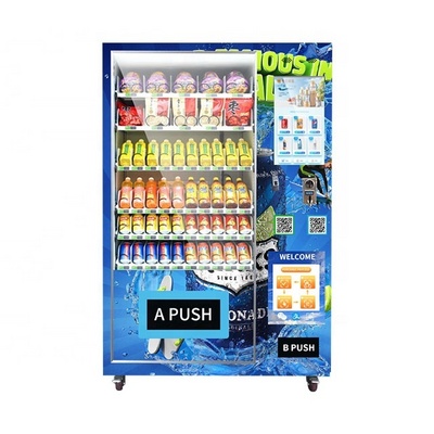 21.5-inch Touch Screen  Drink & Food Vending Machine with lift