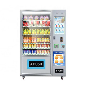 Frozen Vending Machine For Ice Cream 21.5 Inches Touch Screen 24 Hours Self-Service Vending Machine