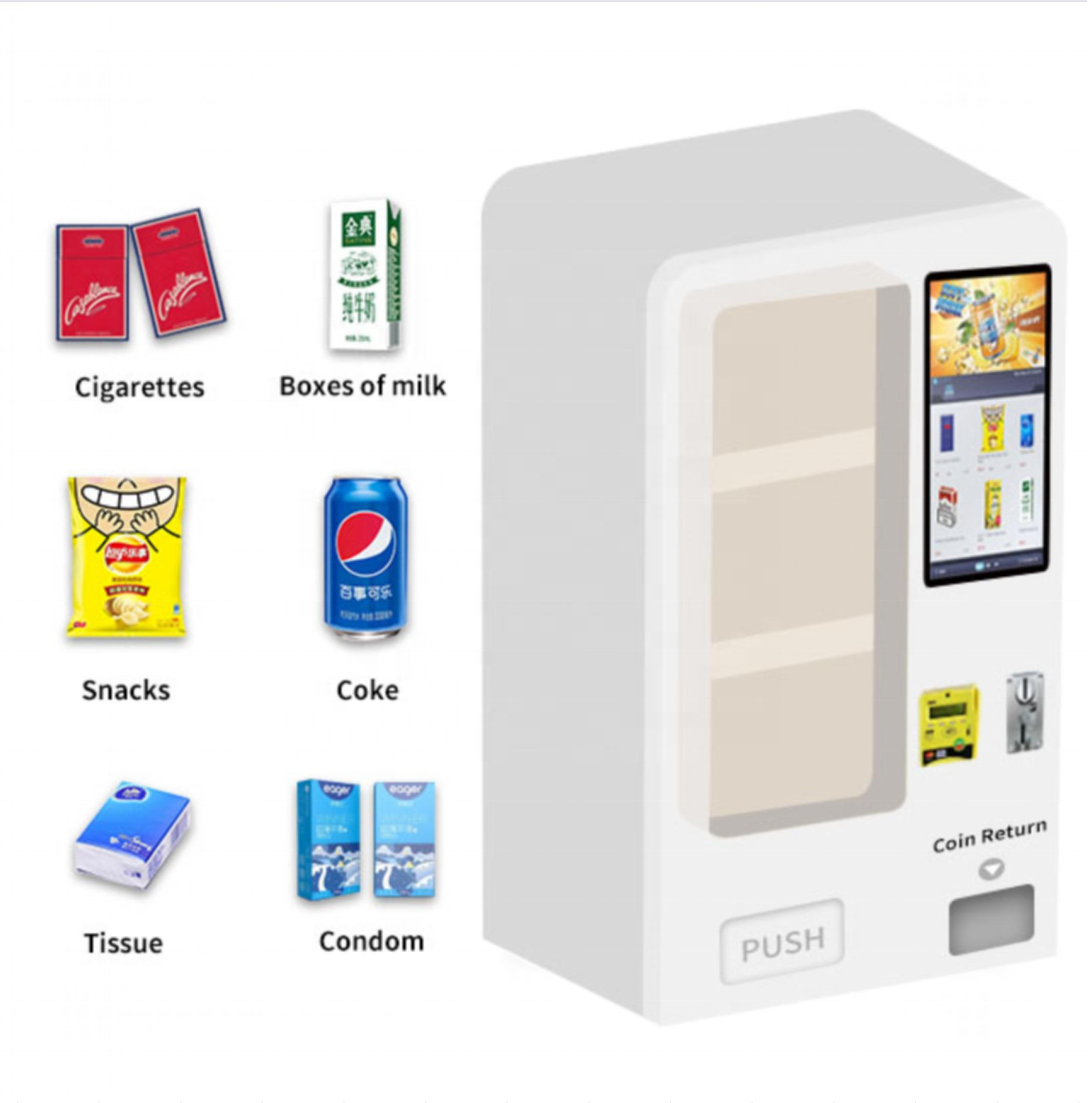 15.6 inch touch screen mini table vending machine