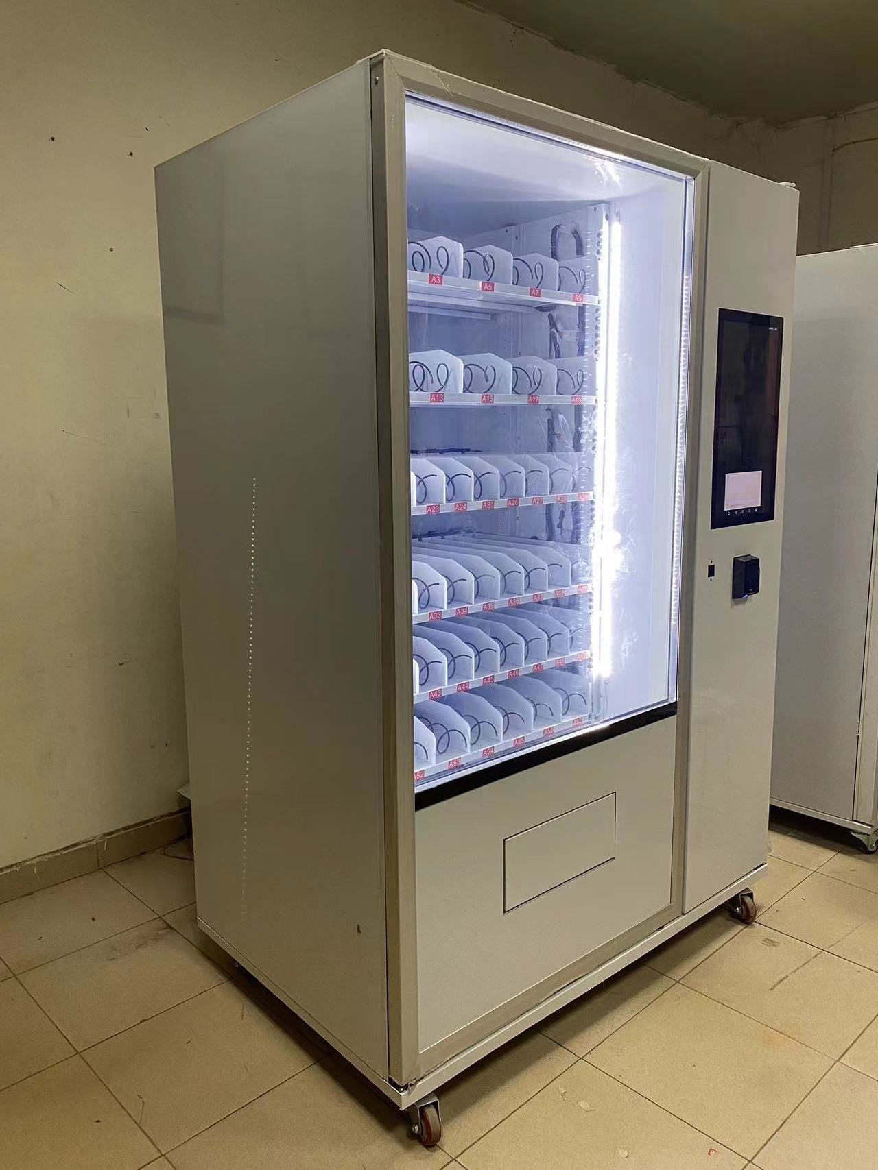 Frozen Vending Machine For Ice Cream 21.5 Inches Touch Screen 24 Hours Self-Service Vending Machine