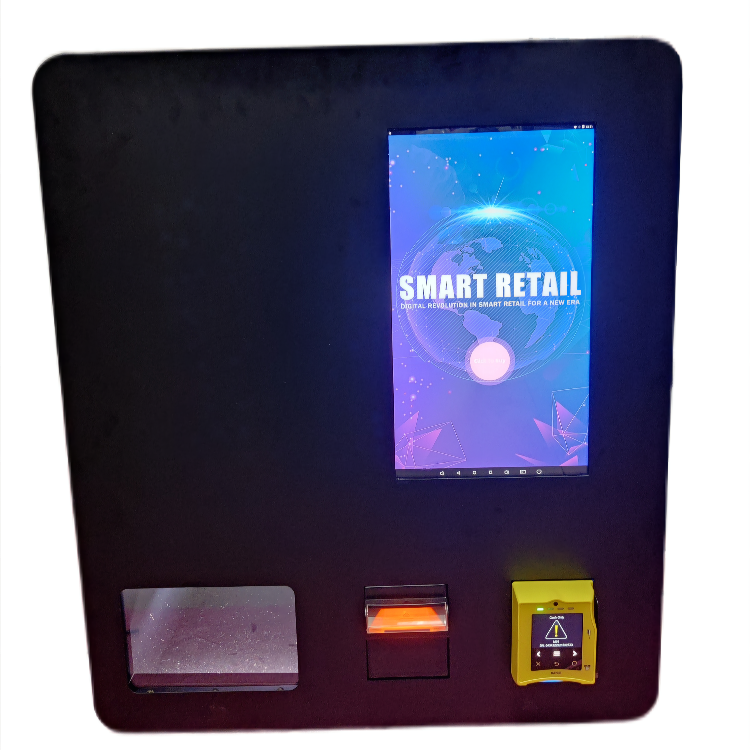 Mini Wall Mounted 15.6-inch  Vending Machine with nayax Card Reader