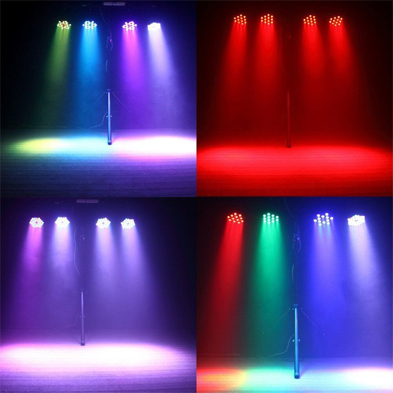 36 LEDs RGB Party DMX512 and Sound Active DJ Disco Dance Floor Par Can LED Stage Light