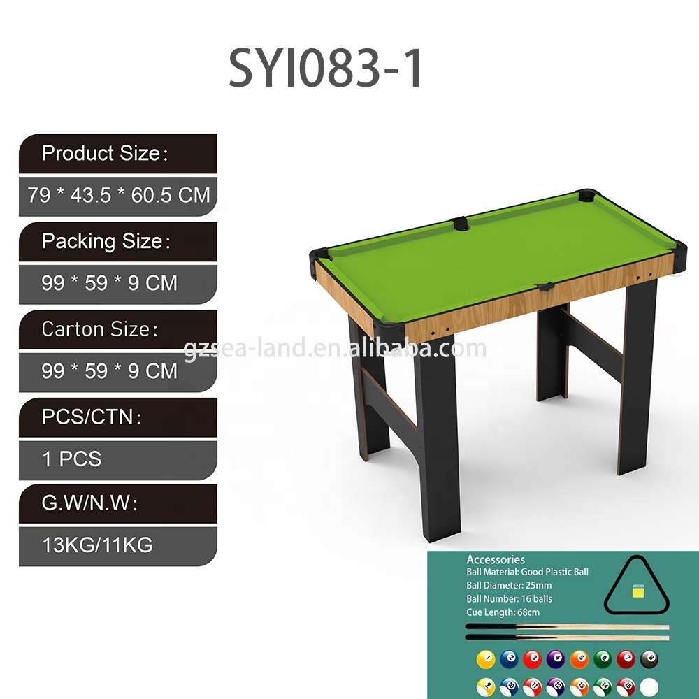 New Mini Billiard Fun Toy Gifts Adults Pool Table Indoor Foldable Family Game Snooker Kids Billiards