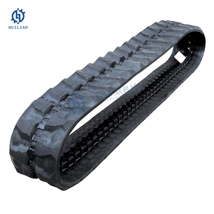 PC40-7 PC40-5 track shoe pads link track chains excavator rubber pad Assembly