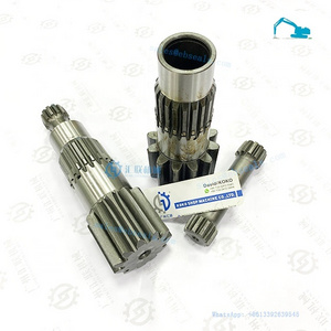 Huilian Mini Excavator Swing Device Motor Shaft Pinion for ZX17 IHI18 TB219 U17 U18 VIO Crawler Digger Hydraulic Motor Part