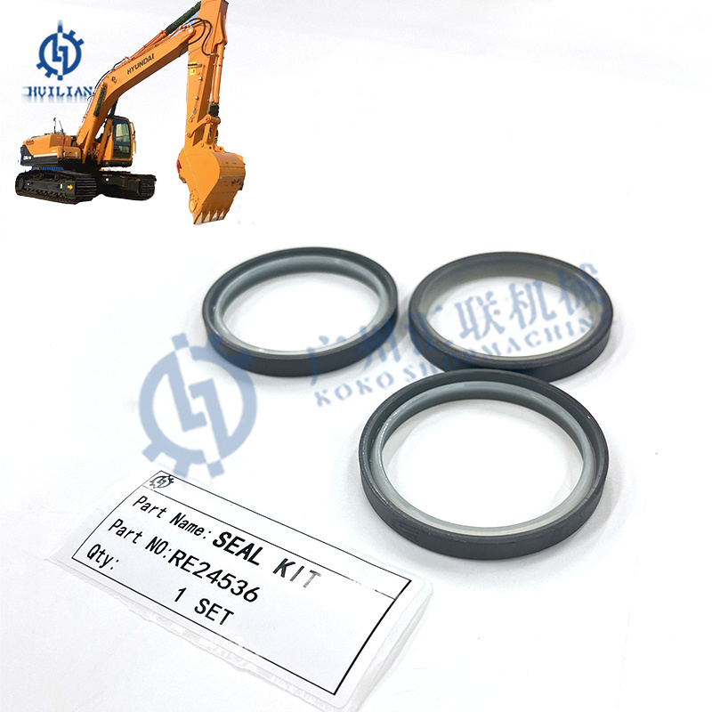 RE24535 RE24536 Wiper Dust Seal for 210C 310C 310D 410C 410D 510C 610C Excavator Repair Parts