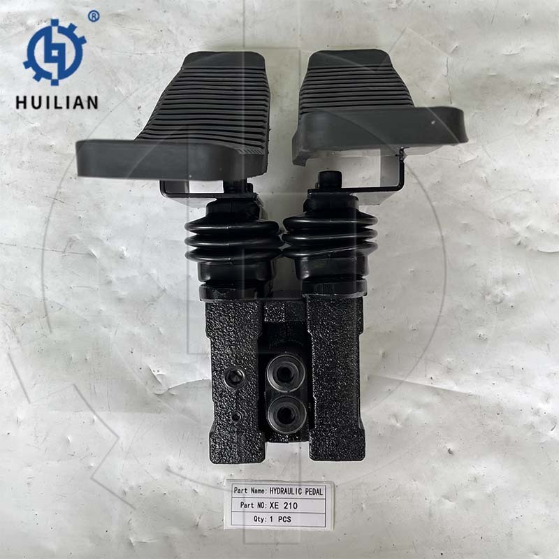 Construction Machine Excavator Spare Parts XE210 XE210CU XE240LC 220LC-9S Foot Brake Valve Hydraulic Pedal