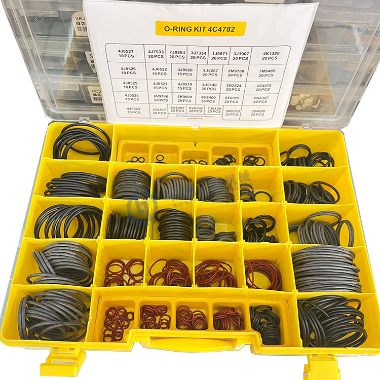 Factory Price Excavator Repair Parts Set 4C-4782 O Ring Box 4C4782 CA T O-ring Seal Kit