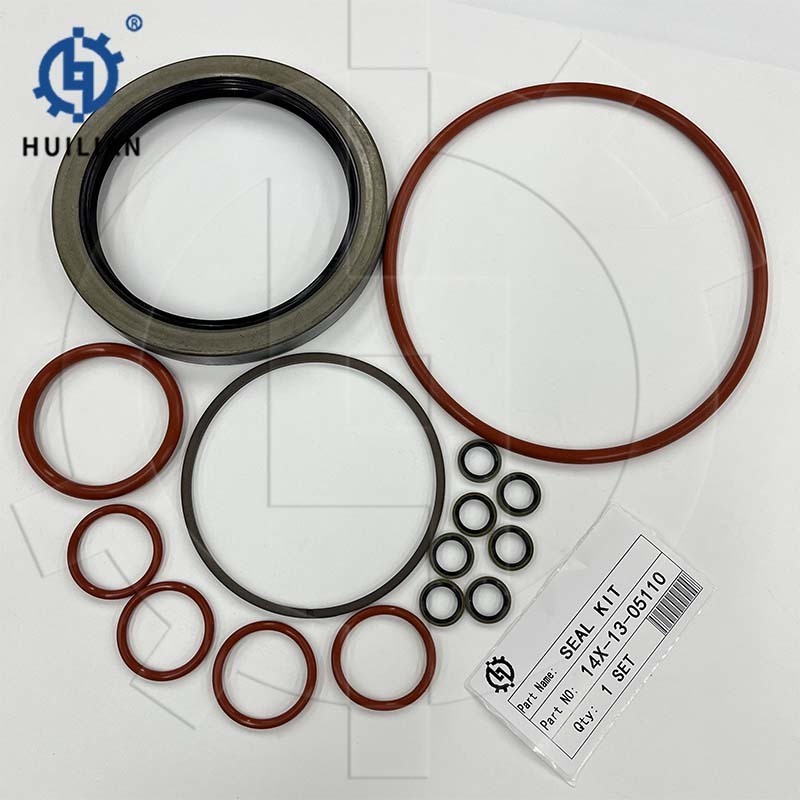 Construction Machinery 14X-13-05110 Torque Converter Komatsu D65EX-12 Service Kits Seal Kit