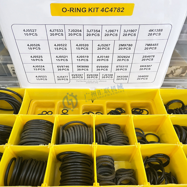 Factory Price Excavator Repair Parts Set 4C-4782 O Ring Box 4C4782 CA T O-ring Seal Kit