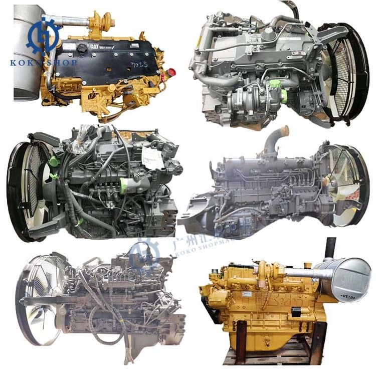 Excavator Diesel Engine Assembly 4D34 4D24 6D16 6D24 6D34 K4M S3Q2 S4KT 6D40 S6K  Engine for Mitsubishi Excavator Engine