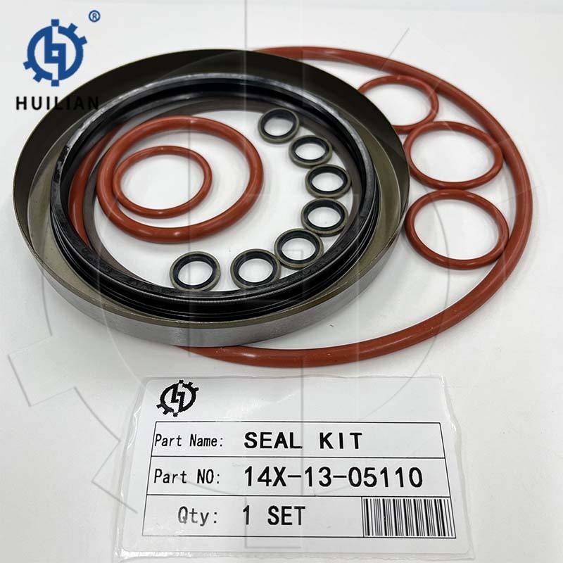 Construction Machinery 14X-13-05110 Torque Converter Komatsu D65EX-12 Service Kits Seal Kit