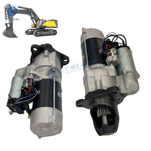 600-813-4120 600-813-3380 600-813-412 Alternator Starter Motor For PC200 PC220 Excavator 6d105 Engine Tarting Motor