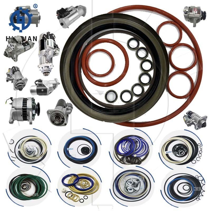 Construction Machinery 14X-13-05110 Torque Converter Komatsu D65EX-12 Service Kits Seal Kit