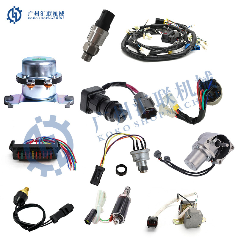 Pc200-1 Pc200-2 Pc200-3 Excavator Electric Parts Ignition Lock Excavator Starter Switch For Komatsu Hitachi