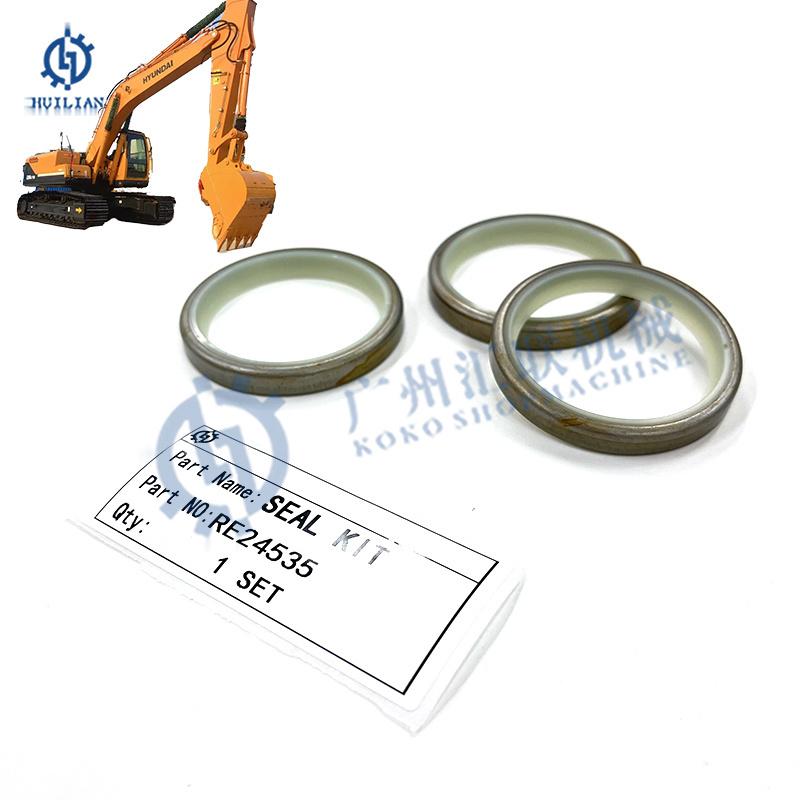 RE24535 RE24536 Wiper Dust Seal for 210C 310C 310D 410C 410D 510C 610C Excavator Repair Parts