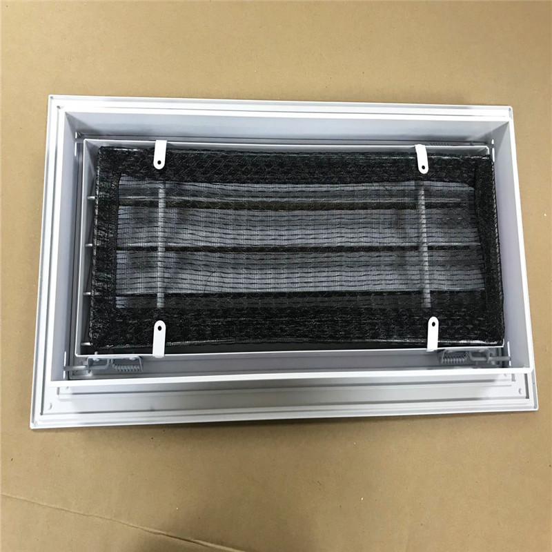 Air vent metal aluminum air diffuser with filter for ceiling