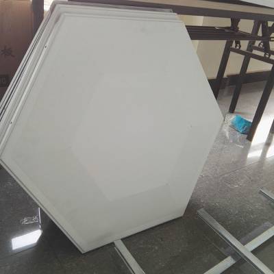 suspended board hexagon aluminum acoustic ceiling cloud ceiling false ceiling