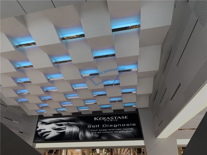 Custom Ceiling  Metal  Aluminum Roof Plank Ceiling Designs