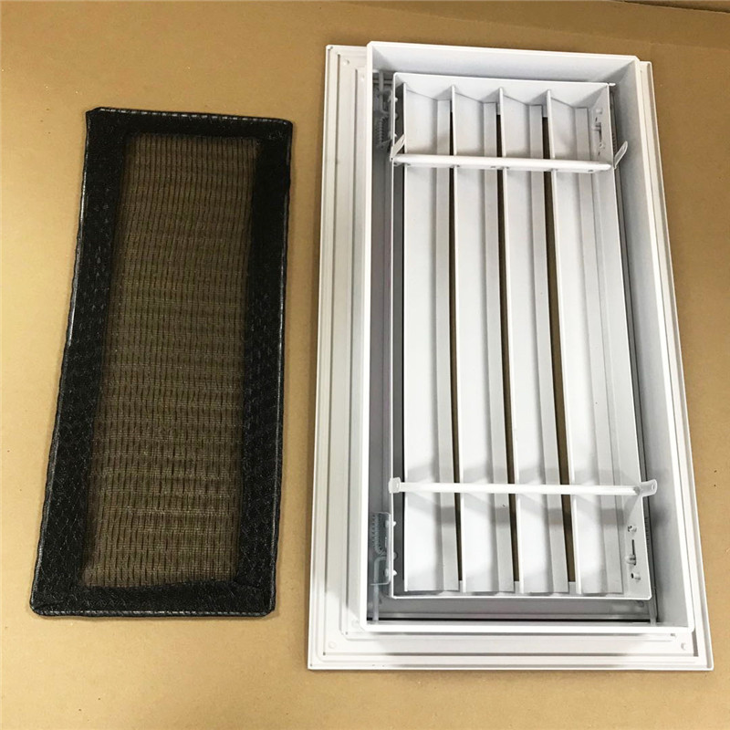 Air vent metal aluminum air diffuser with filter for ceiling