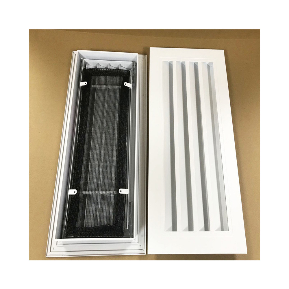 Air vent metal aluminum air diffuser with filter for ceiling