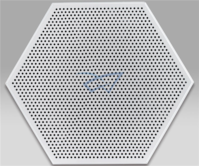 china supplier modern metal aluminium ceiling panel suspended hexagonal clip-in ceiling