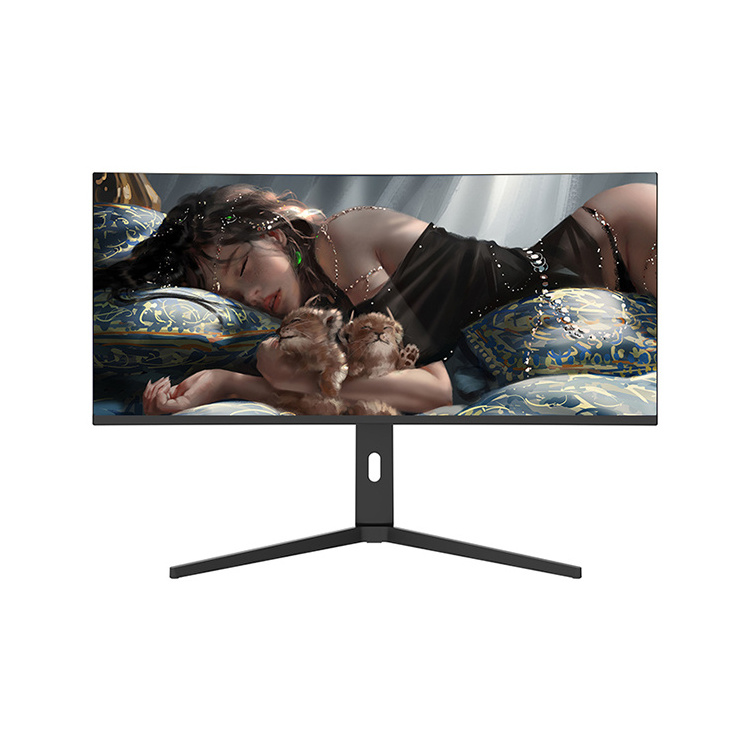 big size 34 inch 4K desktop monitor WQHD 165HZ gaming monitor