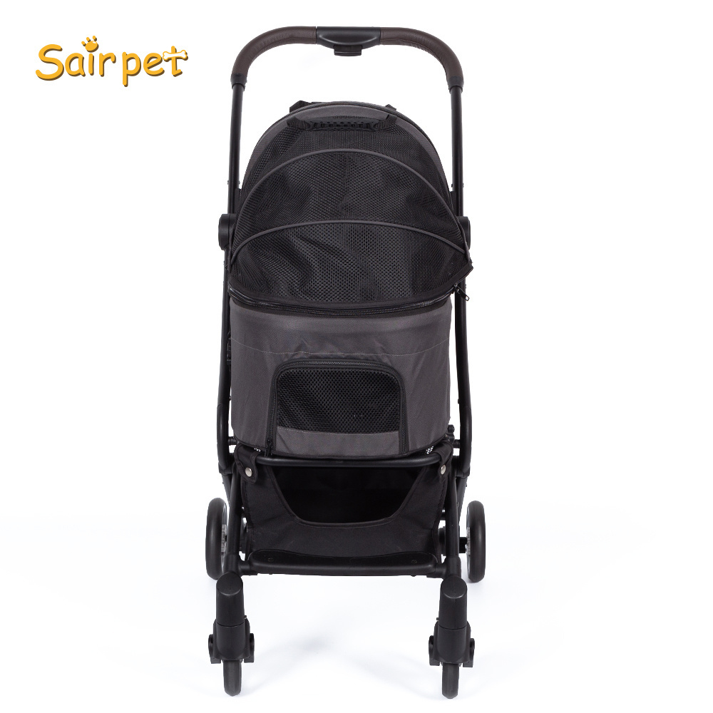 Pet Pet Trolleys For Travelling 4 Wheels Dog Stroller Travel Bag Cat Cart Carrier Pet Stroller