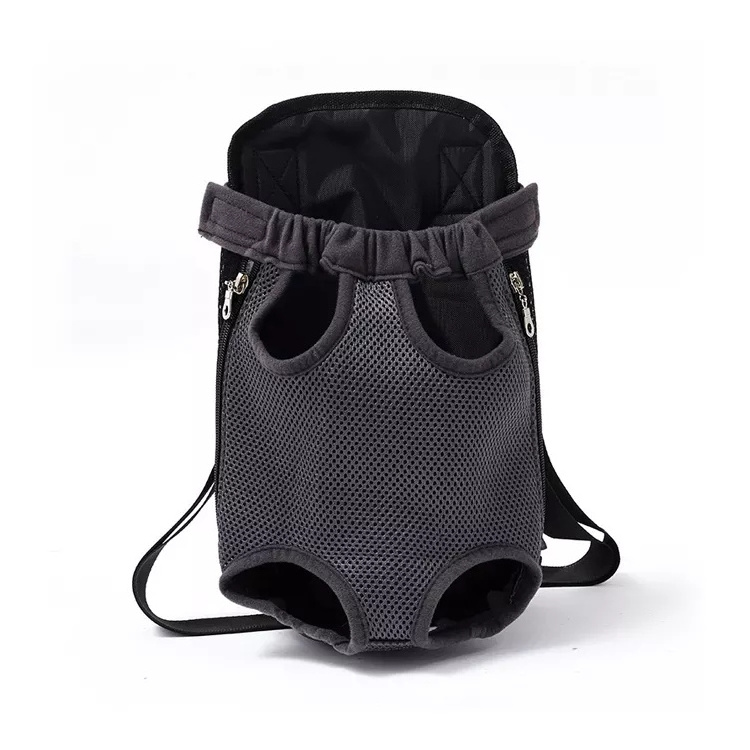 Pet Carrier Adjustable Dog Backpack Kangaroo Breathable Front Puppy Dog Carrier Bag Pet Carrying Travel Legs Out Carrier For Cat