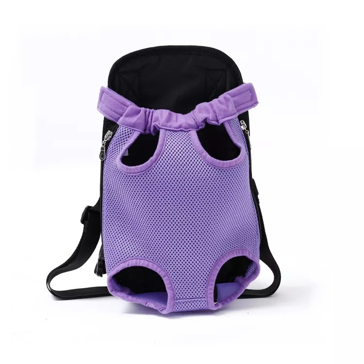 Pet Carrier Adjustable Dog Backpack Kangaroo Breathable Front Puppy Dog Carrier Bag Pet Carrying Travel Legs Out Carrier For Cat