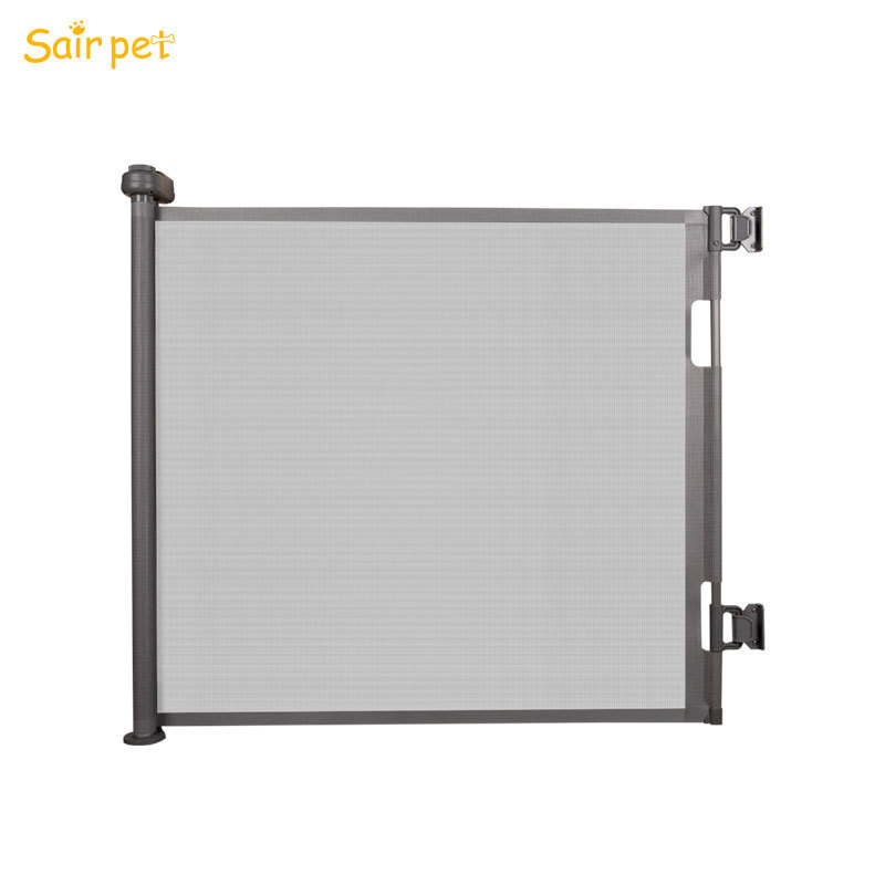 Professional highest quality baby and pet gate metal safety gate for Doorways Easy to Roll and Latch for Indoor/Outdoor Use