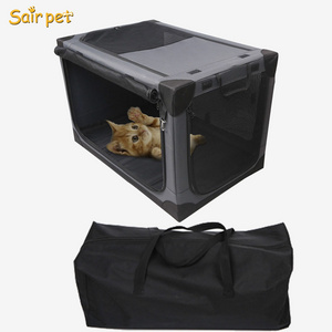 New Portable Pet Bag Foldable Washable Indoor Outdoor Soft Kennel Pet Cage Travel Custom Wholesale Dog Crate For Car