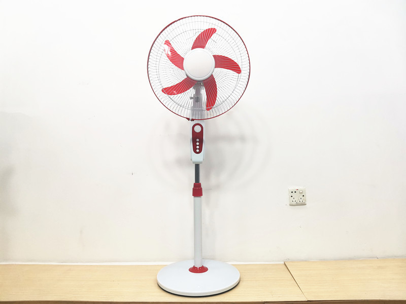 16 inch DC12V solar stand fan  16 inch solar power fan ac dc stand fan