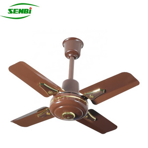 High quality brushless motor AC DC 24 inch luxury solar ceiling fan