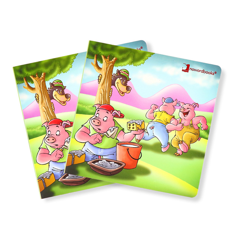 Book Manufacturer High Quality Cheap Full Color Custom Printing Self Publish Children Story Learning Board Book