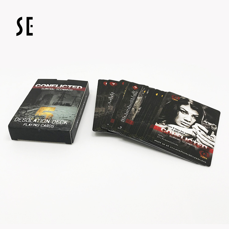 Custom cheap design and print your own nude playing cards