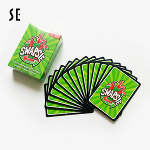 Custom trading card deck print, professional Spanish playing cards