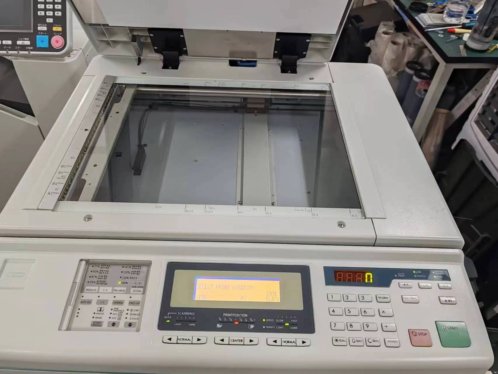 Factory price Refurbished used for Risographs digital duplicator printer GR3750 A3 for Risos printing machine