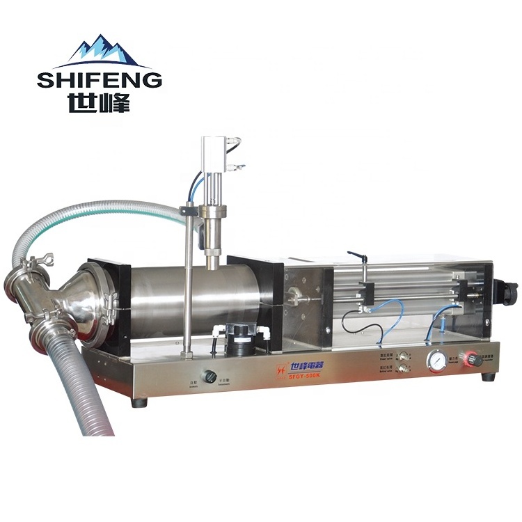 Syrup Bottles Jars Cans Fill Liquid Filler Piston PET shampoo Perfume Bottle Filling Machinery Oil Filling Machine