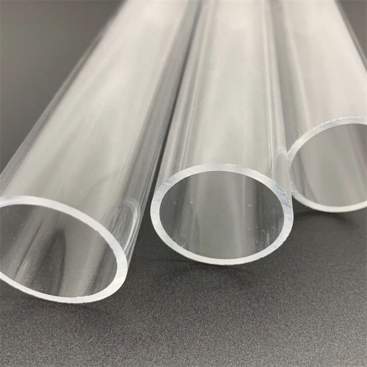 High Quality Wholesale stackable acrylic tube candy acrylic glass tube 200mm 150mm acrylic tube clear