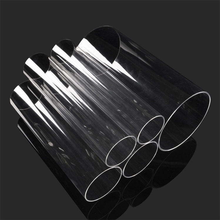 Transparent Custom Various Style Acrylic Candy Tube Clear Plastic Cylinder Tube Pipes For Package Tube