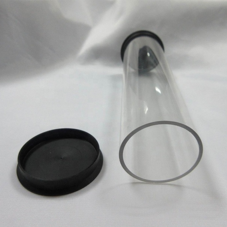 high quality poster packaging clear transparent polypropylene Pipe