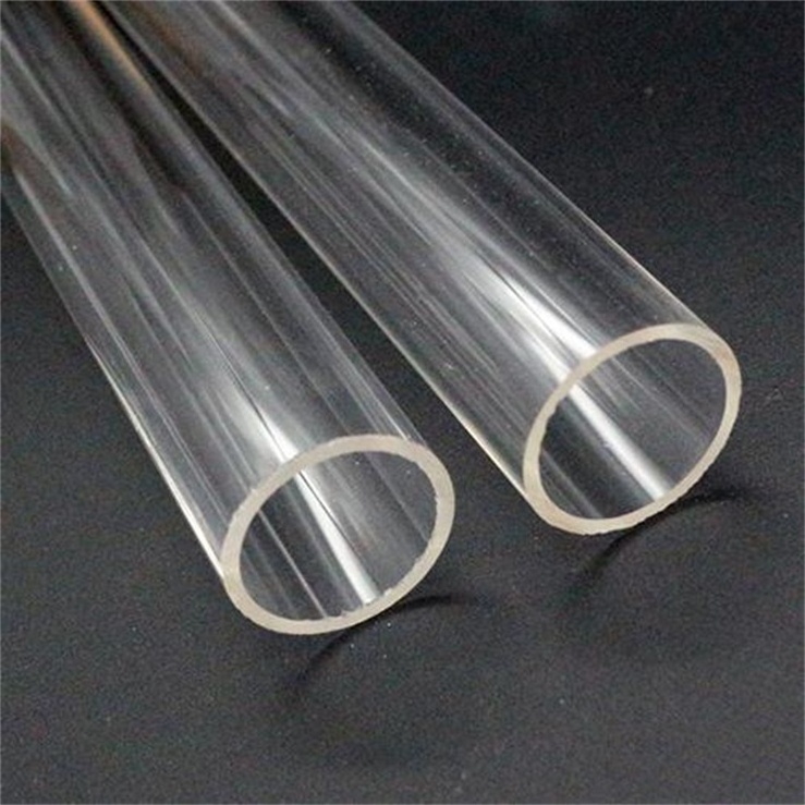 High Quality Wholesale stackable acrylic tube candy acrylic glass tube 200mm 150mm acrylic tube clear