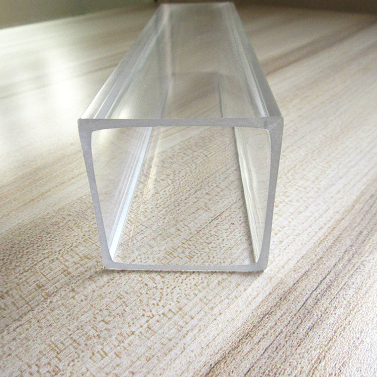 Custom Clear Rectangular Pmma Plastic Perspex Acrylic Square Tube /pipe