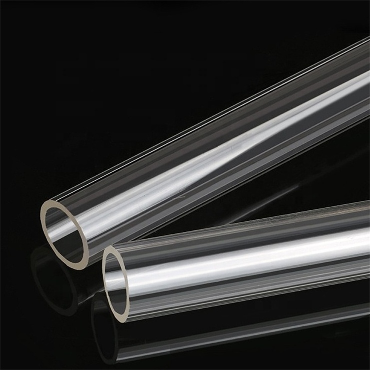 High Quality Wholesale stackable acrylic tube candy acrylic glass tube 200mm 150mm acrylic tube clear