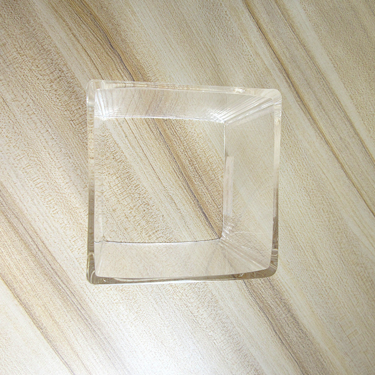 Custom Clear Rectangular Pmma Plastic Perspex Acrylic Square Tube /pipe