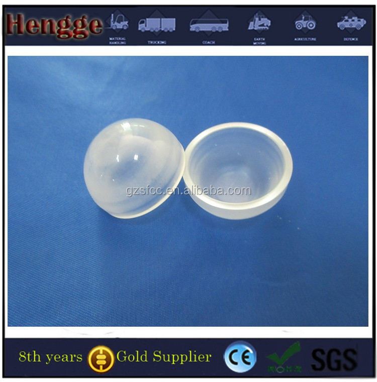 High transparent large diameter clear plastic acrylic domes