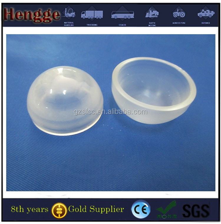 High transparent large diameter clear plastic acrylic domes