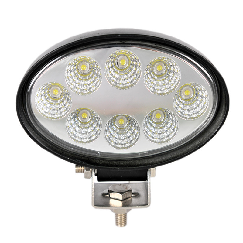 Wholesale 12v 5.5inch 24w oval led truck extra work spot lights for truck