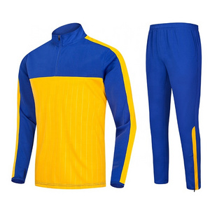 Design your own sports half zip tracksuit men 100 polyester fabric gym tracksuit unisex sportswear